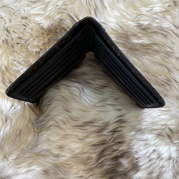 Auth Louis Vuitton Men Wallet PF Gaspar Monogram Macassar Brown/Black #M93801 - Picture 3 of 12